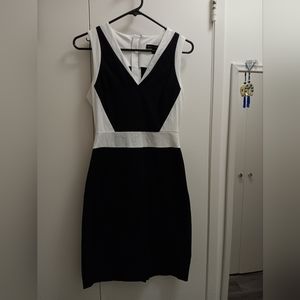 Black and white dress